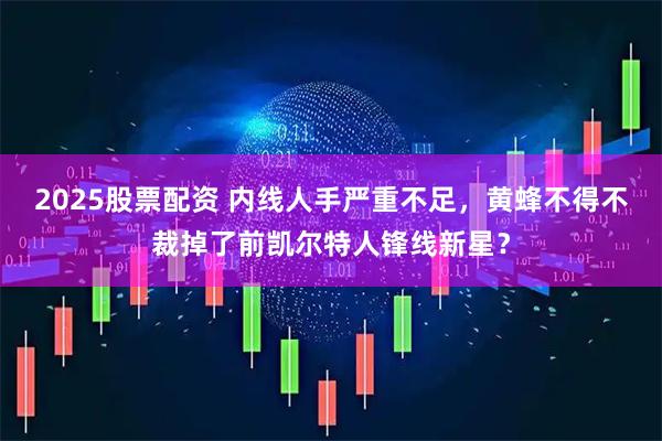 2025股票配资 内线人手严重不足，黄蜂不得不裁掉了前凯尔特人锋线新星？